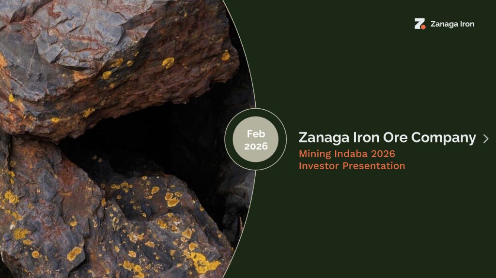 Zanaga Iron Ore’s Investor Presentation at Mining INDABA, February 2026